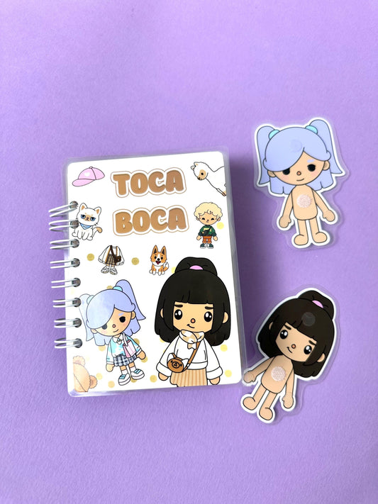 Toca Boca Mini Cream - Set of 4 Animal Heroes with Unique Outfits for Role-Playing Scenarios