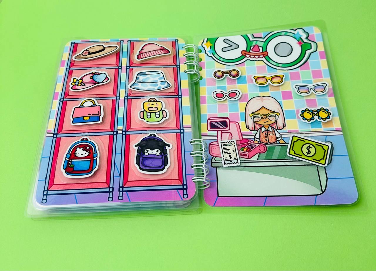 Heroes and Outfits is an exciting Velcro book in a compact A5 format that lets children enjoy hours of fun and creativity. The set includes