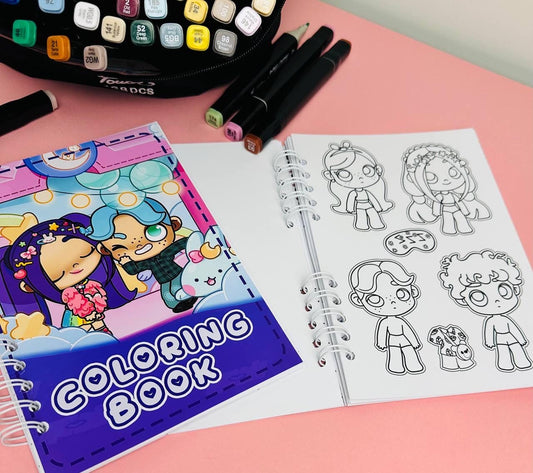 Heroes Avatar World Coloring Book for Kids