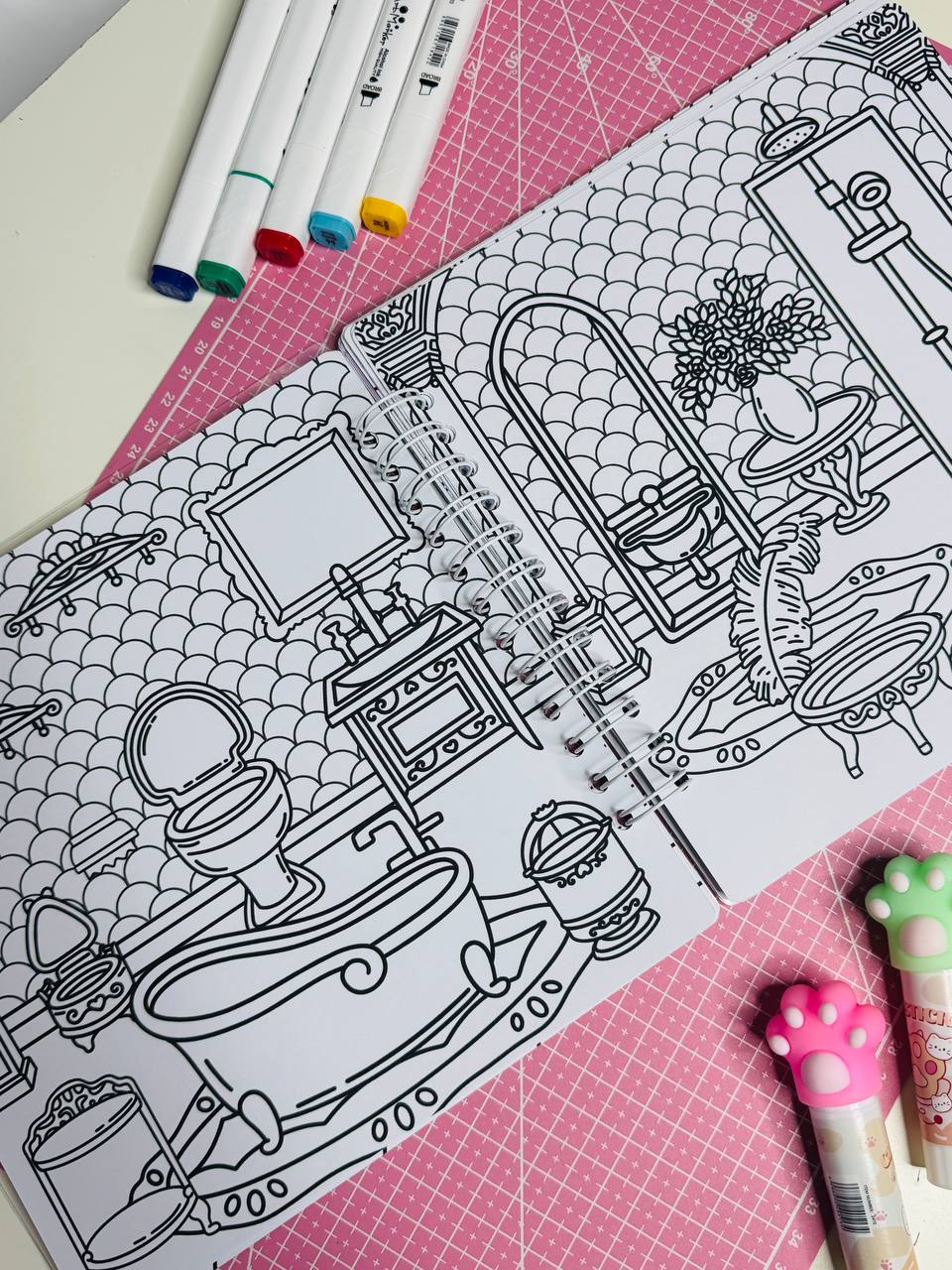 Toca Princess & Prince Coloring Book – 6 Scenes, 12 Pages to Color + 3 Pages of Toca Characters, Outfits & Accessories
