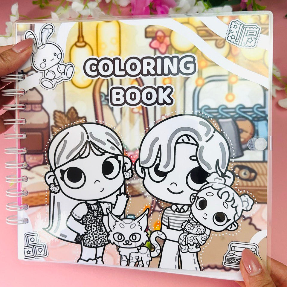 Heroes Avatar World Coloring Book for Kids