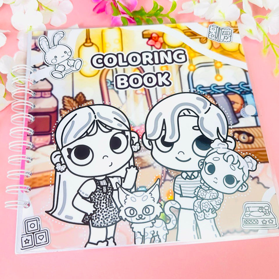 Heroes Avatar World Coloring Book for Kids